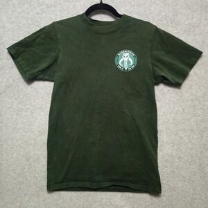 Star Wars‎ Mandalorian Juniors XL Green Graphic T Shirt Mad Engine Disney